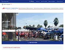 Tablet Screenshot of castilloassociates.com